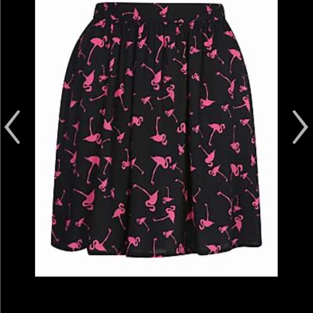 ModCloth flamingo skirt